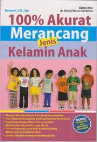 100 % Akurat Merancang Jenis Kelamin Anak