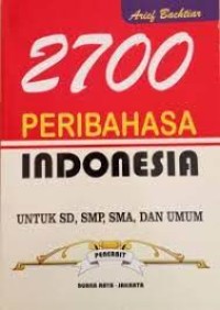 2700 Peribahasa Indonesia