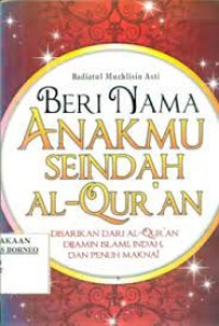 Beri Nama Anakmu Seindah Al-Qur'an