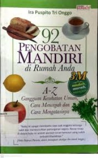 Image of 92 Pengobatan Mandiri di Rumah Anda
